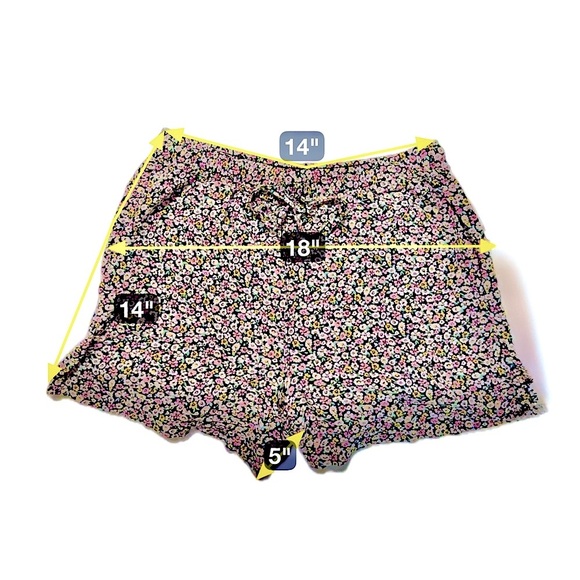 UNIQLO x Liberty London Floral Printed Drawstring Relaco Shorts Size Small [S] - Picture 5 of 6